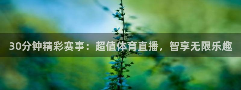 30分钟精彩赛事：超值体育直播，智享无限乐趣