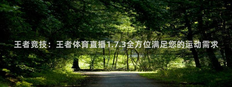 王者竞技：王者体育直播1.7.3全方位满足您的运动需求
