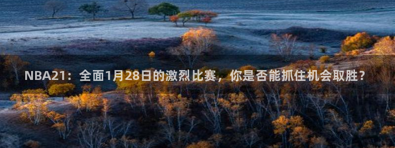 NBA21：全面1月28日的激烈比赛，你是否能抓住机会取胜？