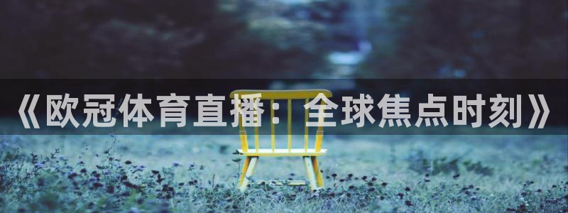 《欧冠体育直播：全球焦点时刻》