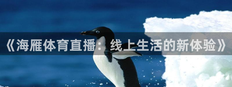 《海雁体育直播：线上生活的新体验》